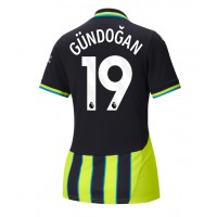 Maglie da calcio Manchester City Ilkay Gundogan #19 Seconda Maglia Femminile 2024-25 Manica Corta